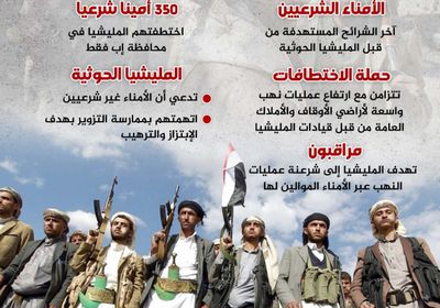الحوثي ينكل بالأمناء الشرعيين (إنفوجراف)