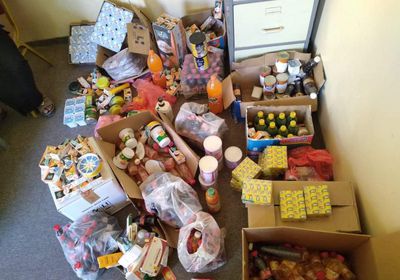 ضبط بضائع منتهية الصلاحية في الروضة