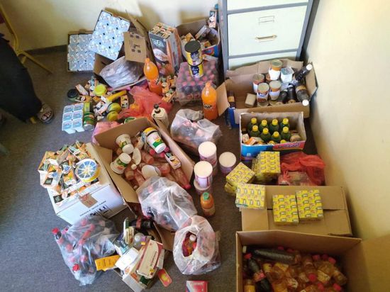 ضبط بضائع منتهية الصلاحية في الروضة