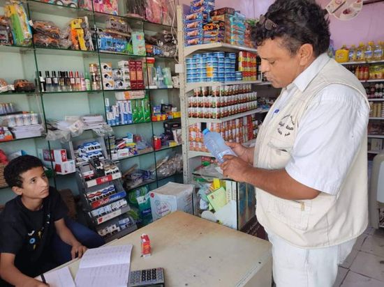 منع بيع عبوات المياه بدون لواصق تعريفية بالمنصورة