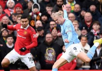 اليونايتد يتعادل سلبيًا بالشوط الأول مع السيتي