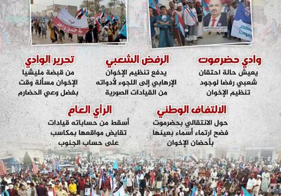 حراك حضرموت يفضح الطابور الخامس (إنفوجراف)