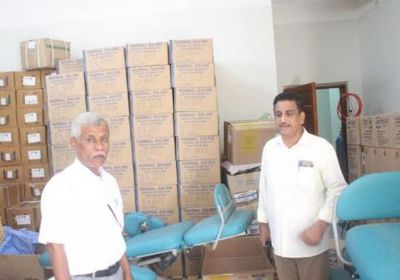 دعم سعودي لمركز الكلية الصناعية بمستشفى الشحر