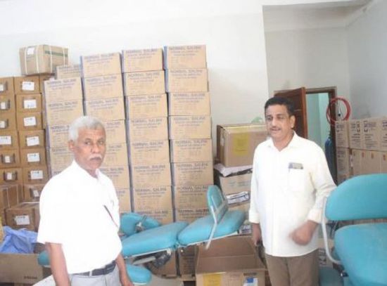 دعم سعودي لمركز الكلية الصناعية بمستشفى الشحر