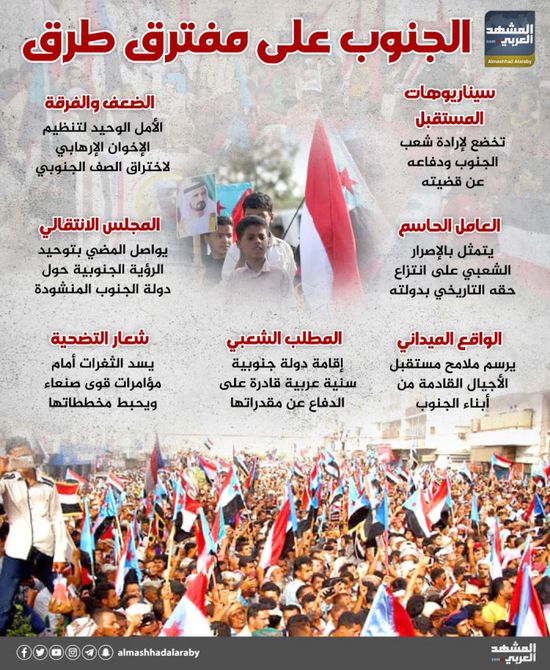 الجنوب على مفترق طرق (إنفوجراف)