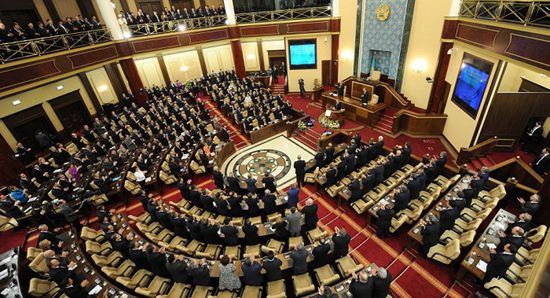حل البرلمان في كازاخستان