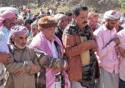 تشييع جثمان الشهيد الجحافي بالوضيع.. والحزن يعم المدينة