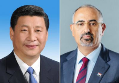 الرئيس الزُبيدي يهنئ القيادة الصينية بحلول رأس السنة القمرية