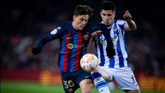 نتيجة مباراة برشلونة أمام ريال سوسيداد بكأس ملك إسبانيا