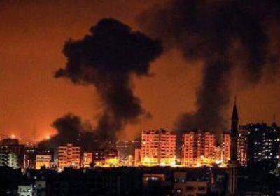 قصف إسرائيلي جديد على وسط غزة 