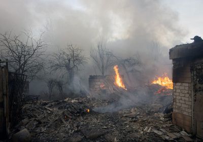 معارك عنيفة في فوهليدار بأوكرانيا