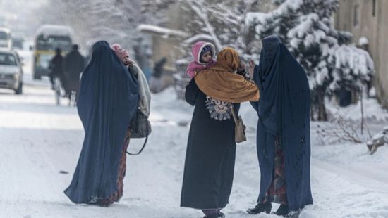 موجة برد في أفغانستان تتسبب بوفاة 166 شخصًا
