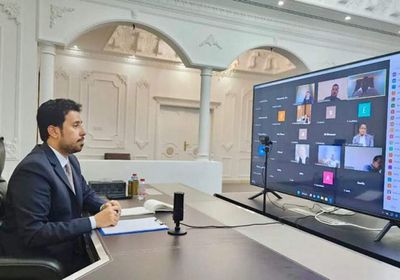 عبر الاتصال المرئي.. الغيثي يقدم إحاطة لهيئة التشاور حول المستجدات السياسية