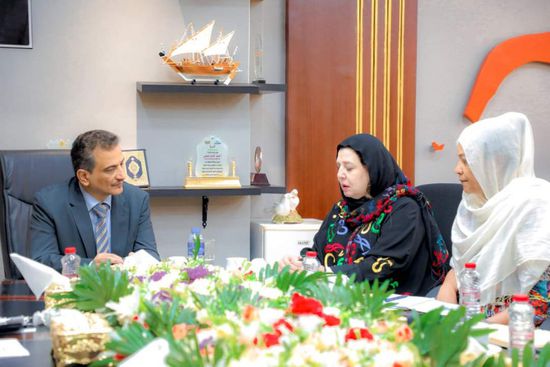 لملس يبحث تنفيذ مشروع سوق البريقة للأسماك