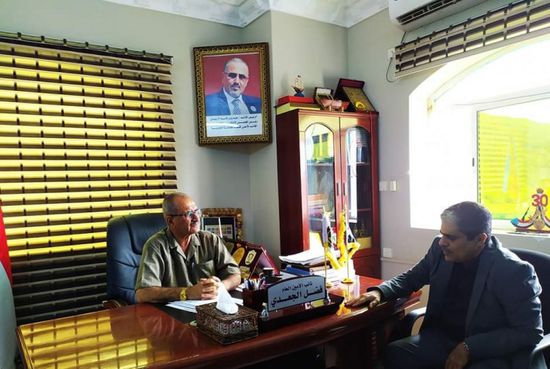 أمانة الانتقالي تطمئن على صحة رئيس قيادة المجلس بحضرموت