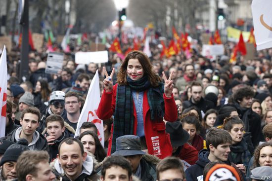 إضراب جديد بفرنسا للاحتجاج على إصلاح نظام التقاعد