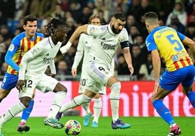 بثنائية.. ريال مدريد يتغلب على فالنسيا
