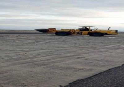 تواصل أعمال إزاحة الرمال من طريق العلم - دوفس