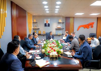 لملس يدعو الخارجية الألمانية للتعاون بتطوير الموانئ