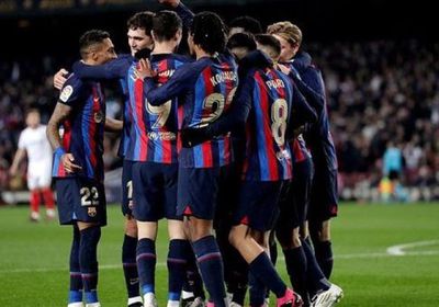 نتيجة مباراة برشلونة وإشبيلية في الدوري الإسباني