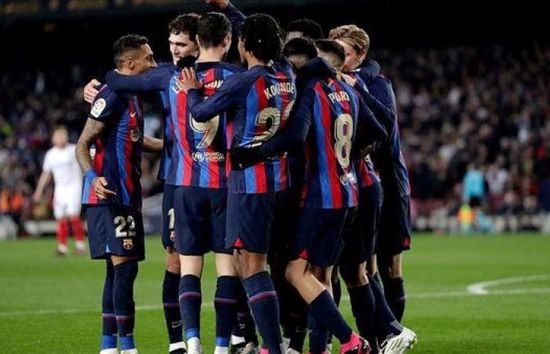 نتيجة مباراة برشلونة وإشبيلية في الدوري الإسباني