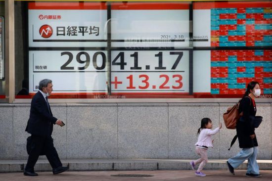 قفزة في مؤشرات الأسهم اليابانية ببورصة طوكيو