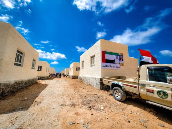 إنجاز أولى مراحل المشروع الإماراتي السكني بميون (صور)