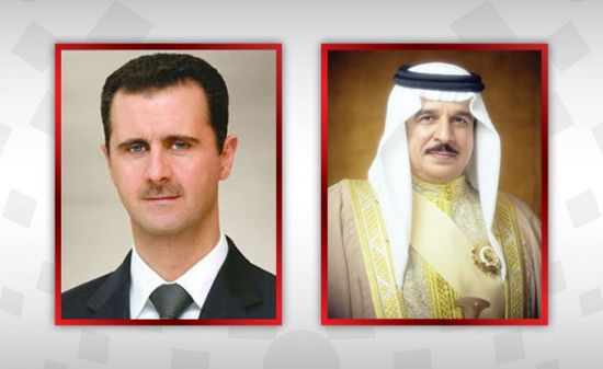 ملك البحرين يعزي الرئيس السوري في ضحايا الزلزال