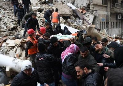 ارتفاع ضحايا زلزال سوريا إلى 1600 قتيل