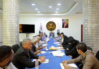 أمانة الانتقالي تناقش تقرير الدائرة الثقافية