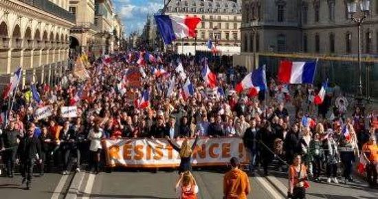 تظاهرات بقطاع المزارعين في باريس