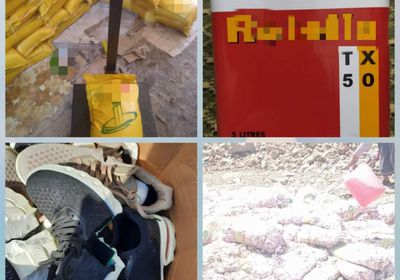 إتلاف شحنة أحذية مخالفة للمواصفات بميناء عدن