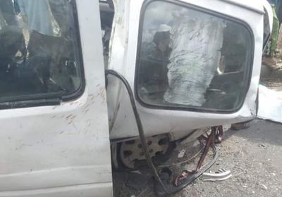 مصرع 4 في حادث مروري على طريق في إب