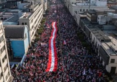 50 مصابًا في تظاهرات جديدة بالبيرو