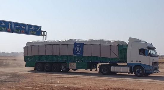 قافلة مساعدات ثانية تدخل إلى سوريا