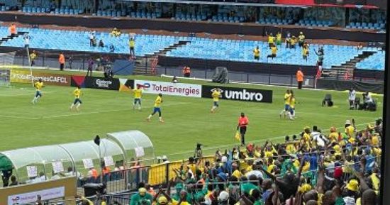 صن داونز يتقدم على الهلال في الشوط الأول