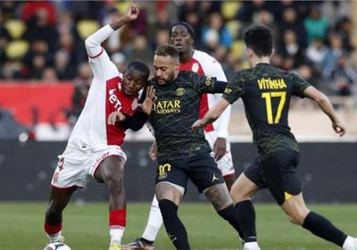 باريس سان جيرمان يسقط بثلاثية أمام موناكو