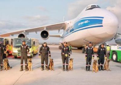 طائرة إغاثية سعودية جديدة تصل تركيا