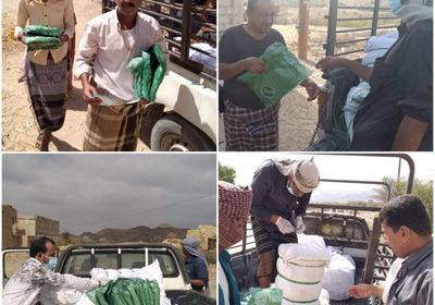 استمرار حملة توزيع الناموسيات بالمحفد لليوم الثالث