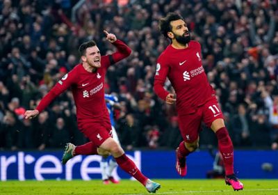 محمد صلاح يقود ليفربول للفوز على إيفرتون
