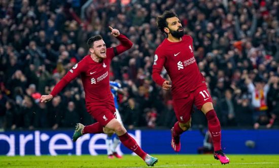 محمد صلاح يقود ليفربول للفوز على إيفرتون