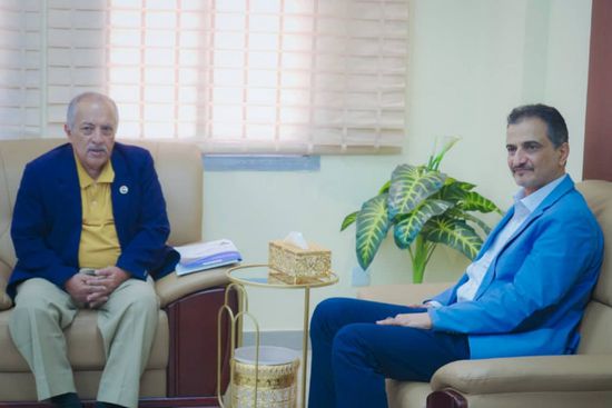 لملس يستقبل نقيب الصحفيين الجنوبيين ويؤكد دعمه