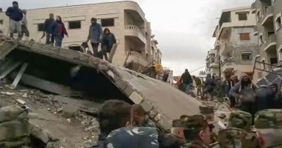 الكشف عن آخر حصيلة لضحايا الزلزال بسوريا