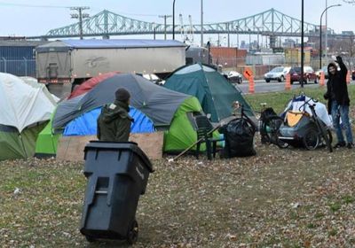 إزالة مخيم للمشردين في واشنطن