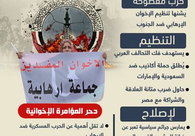 حرب الإخوان المفضوحة على التحالف (إنفوجراف)