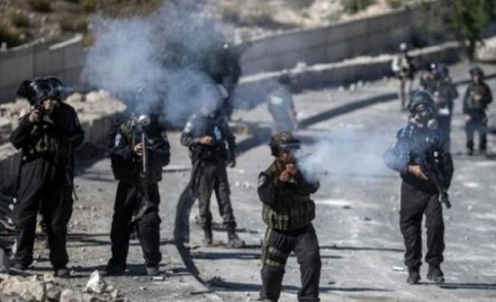 إصابة عشرات الفلسطينيين برصاص الاحتلال بالضفة