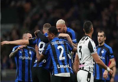 إنتر ميلان يتغلب على أودينيزي بثلاثية