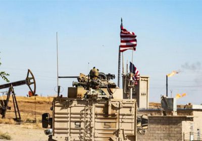 استهداف قاعدة أمريكية بحقل العمر النفطي بسوريا