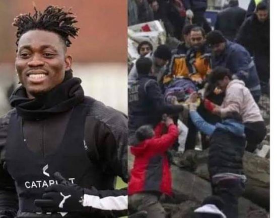 وصول جثمان اللاعب أتسو ضحية زلزال تركيا لأكرا