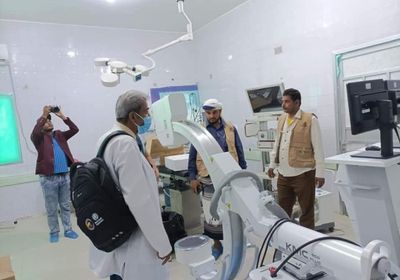 بمنحة إماراتية.. تشغيل أجهزة طبية حديثة بشبوة العام